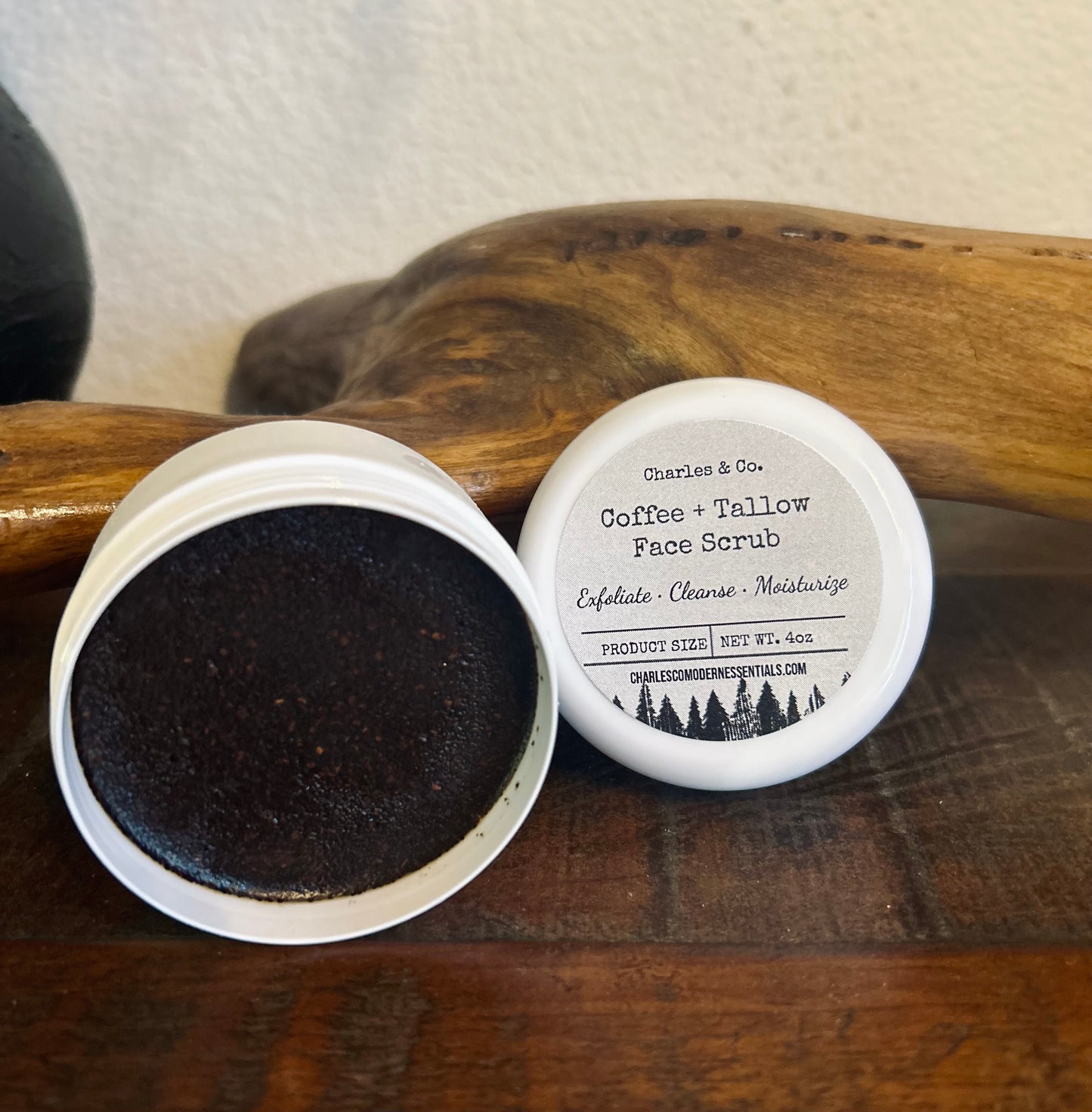 Coffee + Tallow Face Scrub