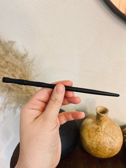 Bamboo Hair Stick - Black