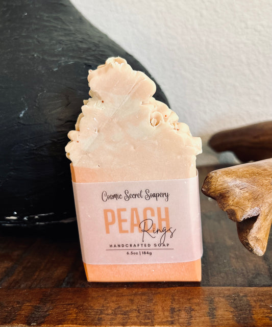 Handmade Soap - Peach Rings 🍑
