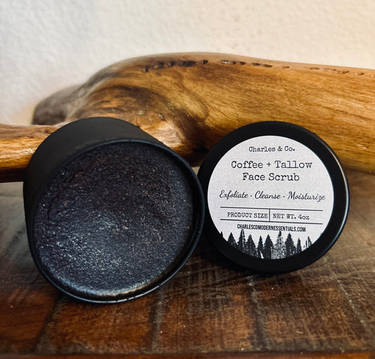 Coffee + Tallow Face Scrub