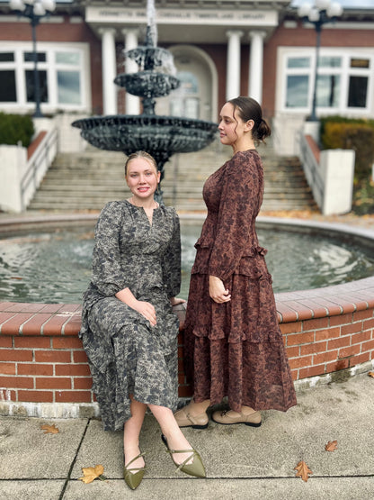 Ruffle Tiered Maxi Dress