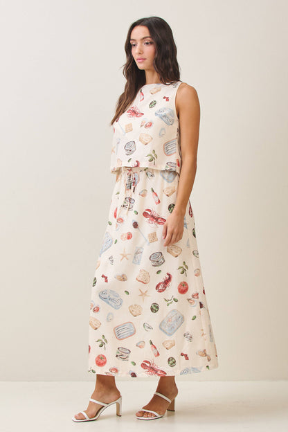 Southern Charm Top & Skirt Set