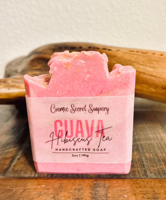 Guava Hibiscus Tea Bar Soap