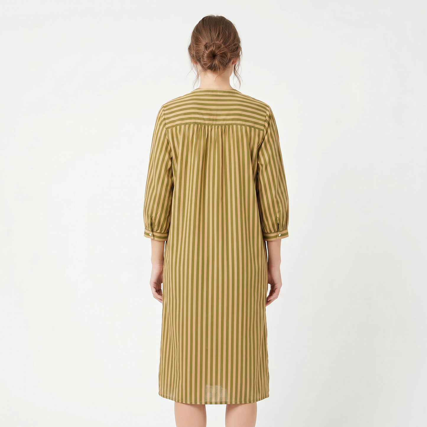 Green Stripe Dress