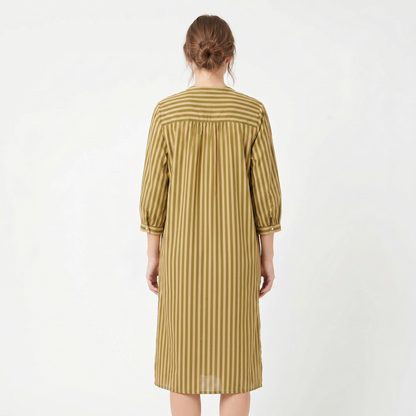 Green Stripe Dress