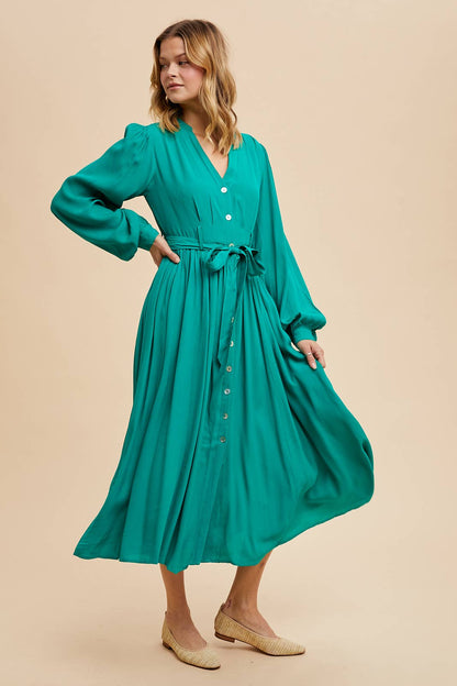 JADE VISCOSE MAXI DRESS
