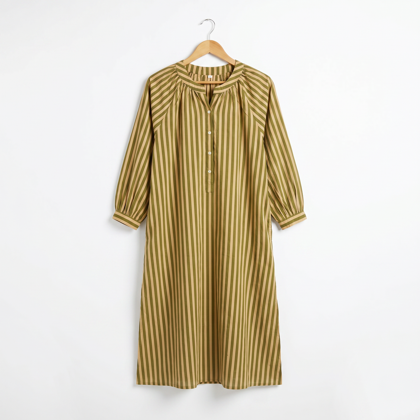 Green Stripe Dress