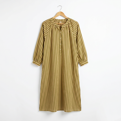 Green Stripe Dress