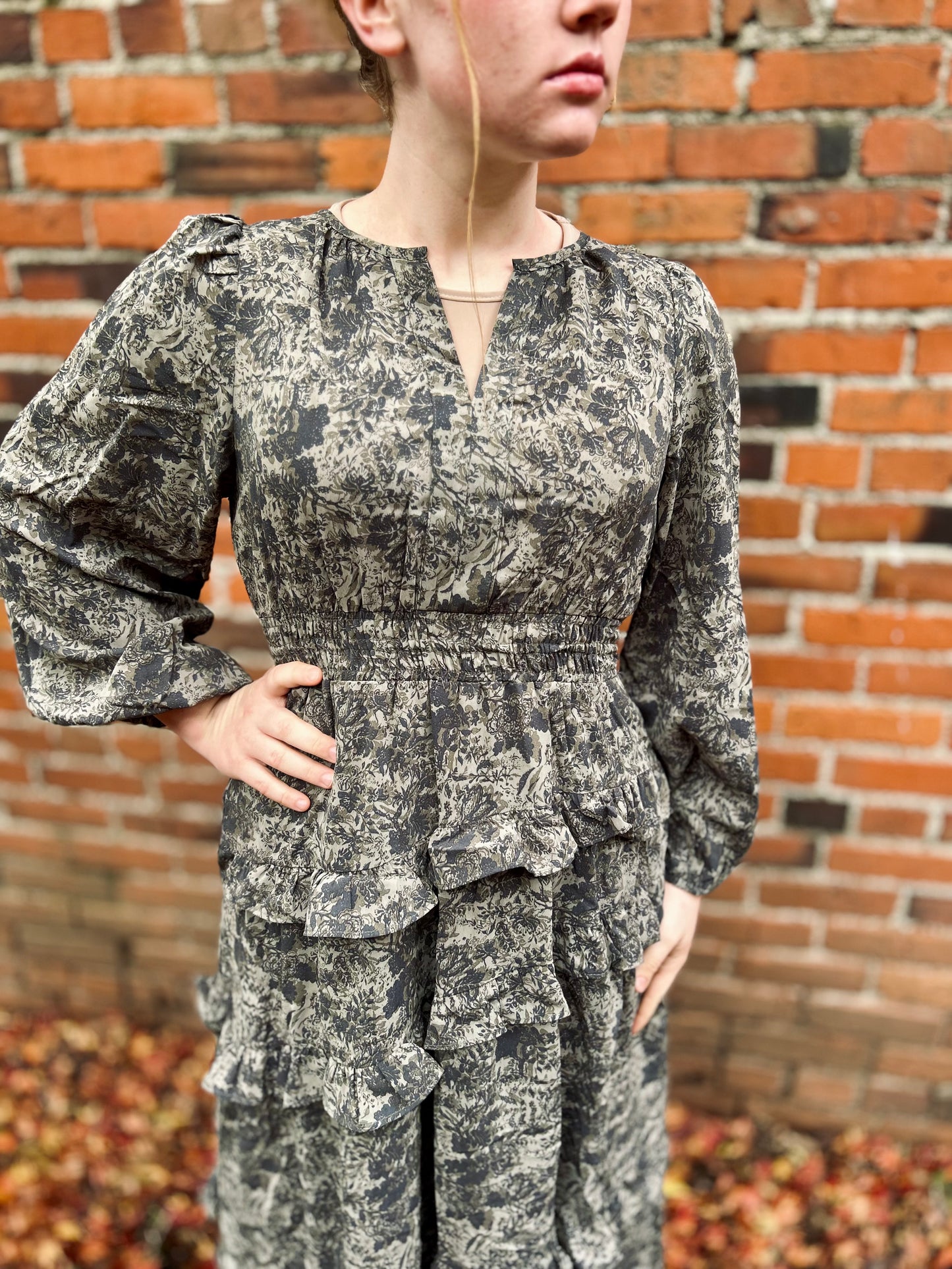 Ruffle Tiered Maxi Dress