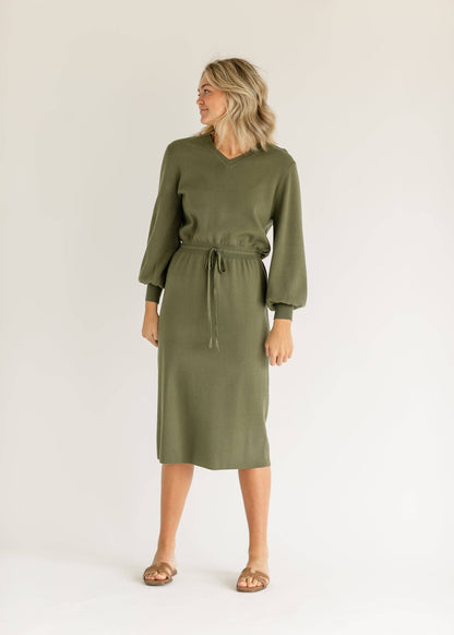Wren Sweater Midi Dress