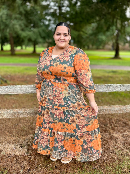 Field Of Dreams Midi Dress