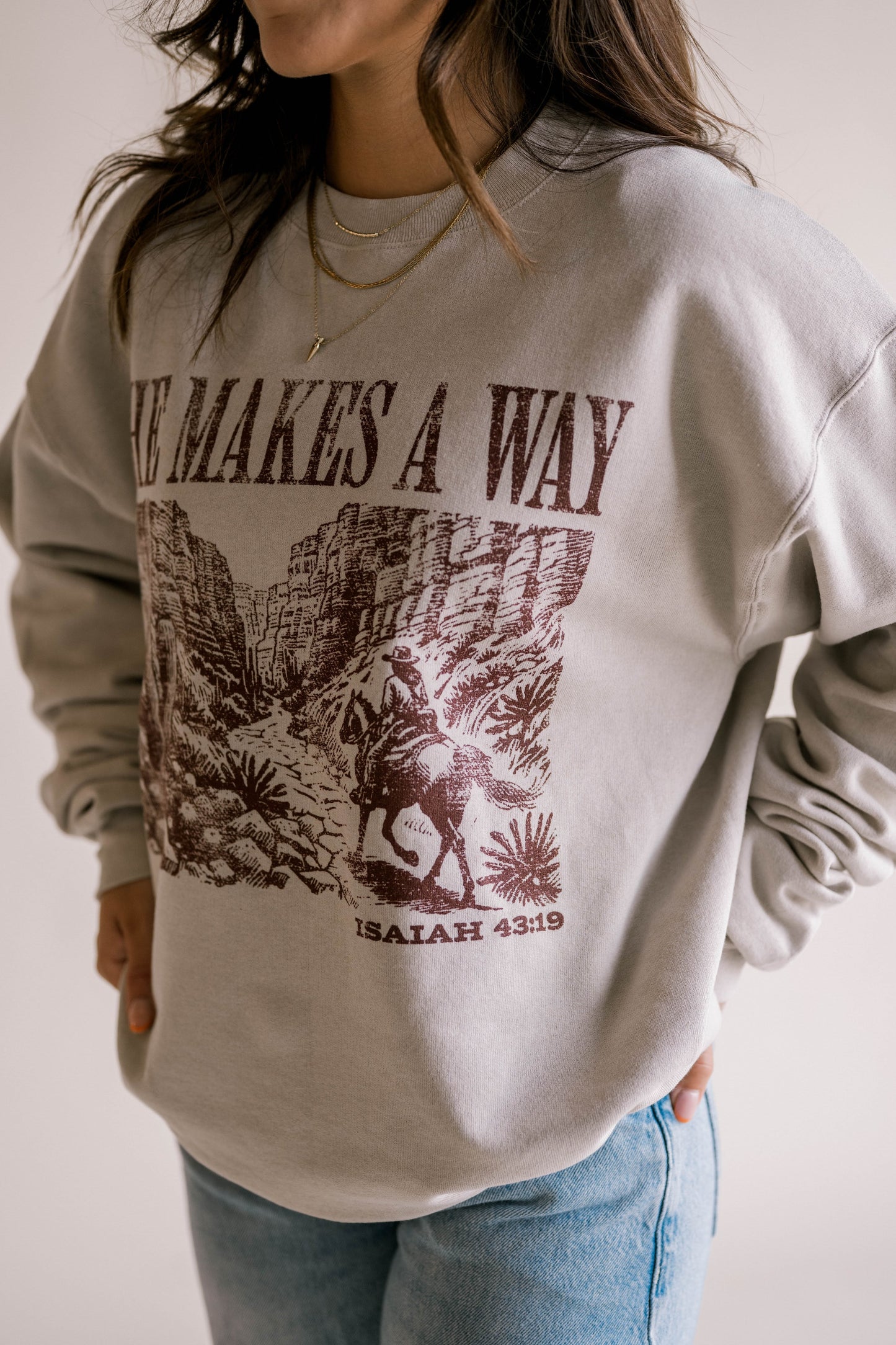 He Makes A Way Pullover