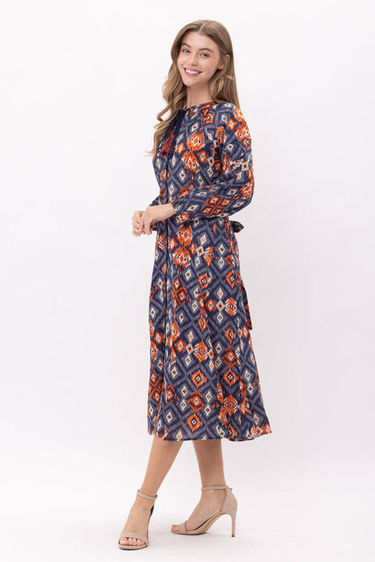 Aztec Midi Dress - PRE ORDER