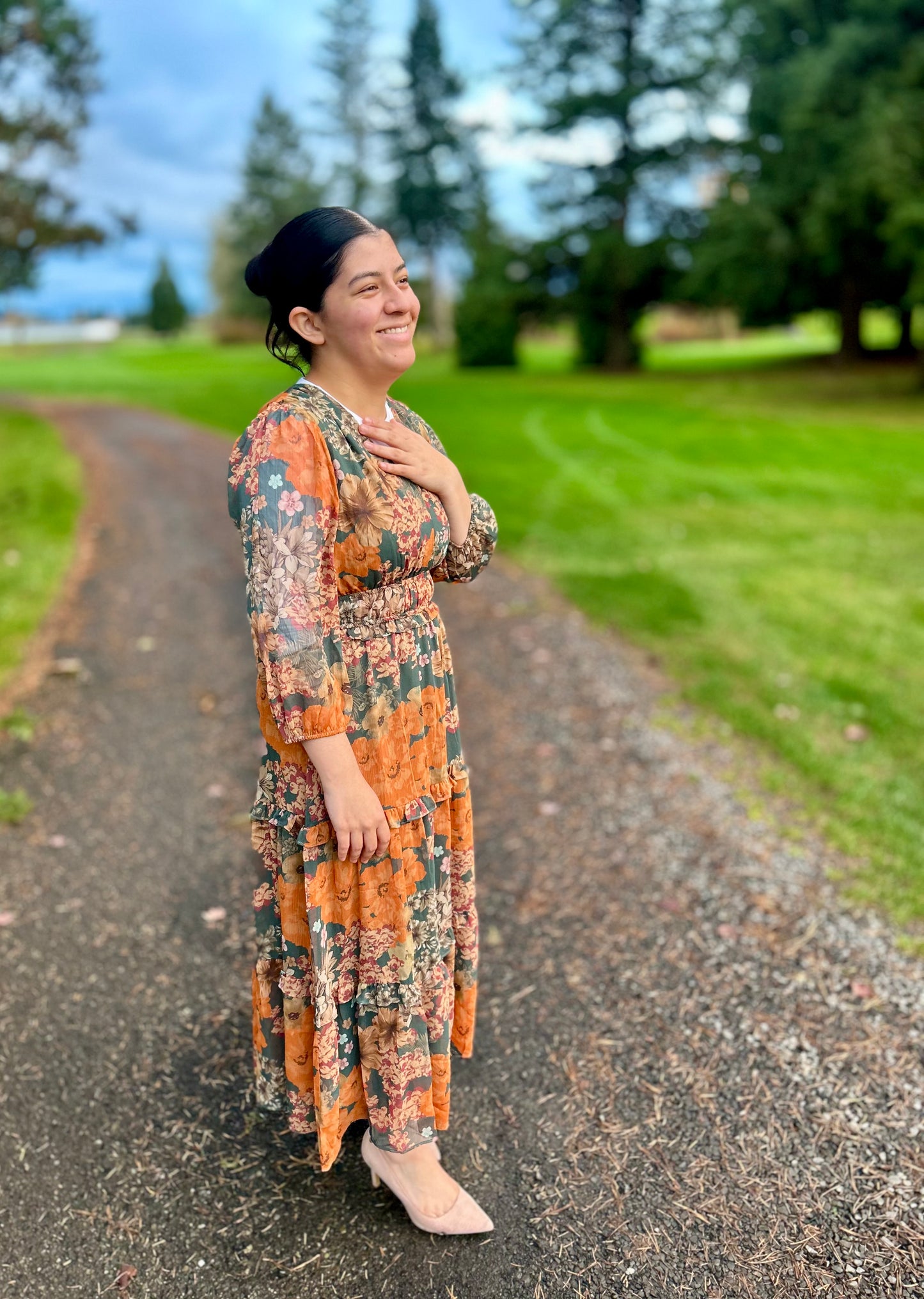 Field Of Dreams Midi Dress