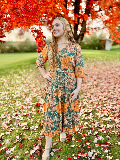 Field Of Dreams Midi Dress