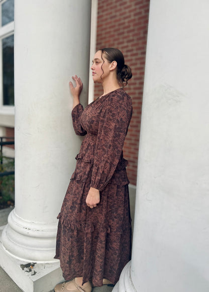 Ruffle Tiered Maxi Dress