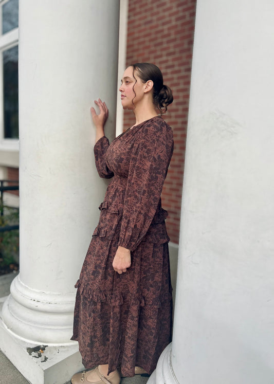 Ruffle Tiered Maxi Dress