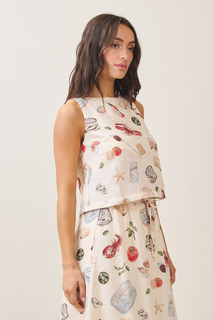 Southern Charm Top & Skirt Set