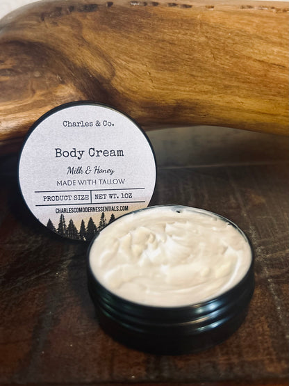 Tallow Body Cream