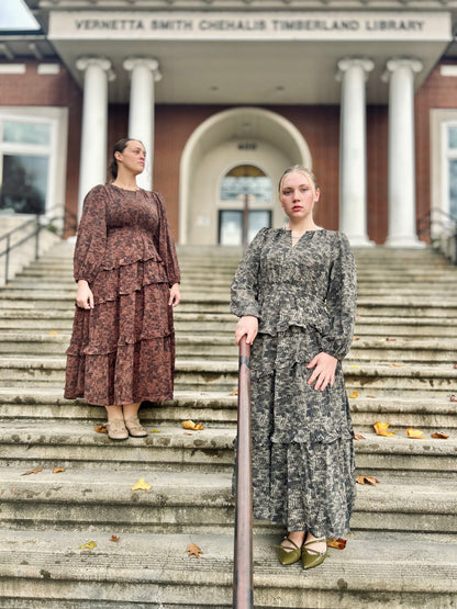 Ruffle Tiered Maxi Dress