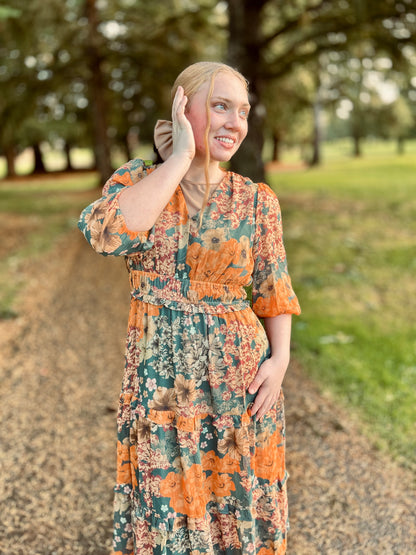 Field Of Dreams Midi Dress