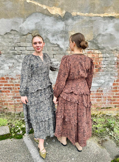 Ruffle Tiered Maxi Dress