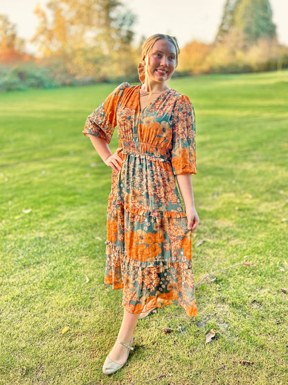 Field Of Dreams Midi Dress