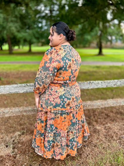 Field Of Dreams Midi Dress