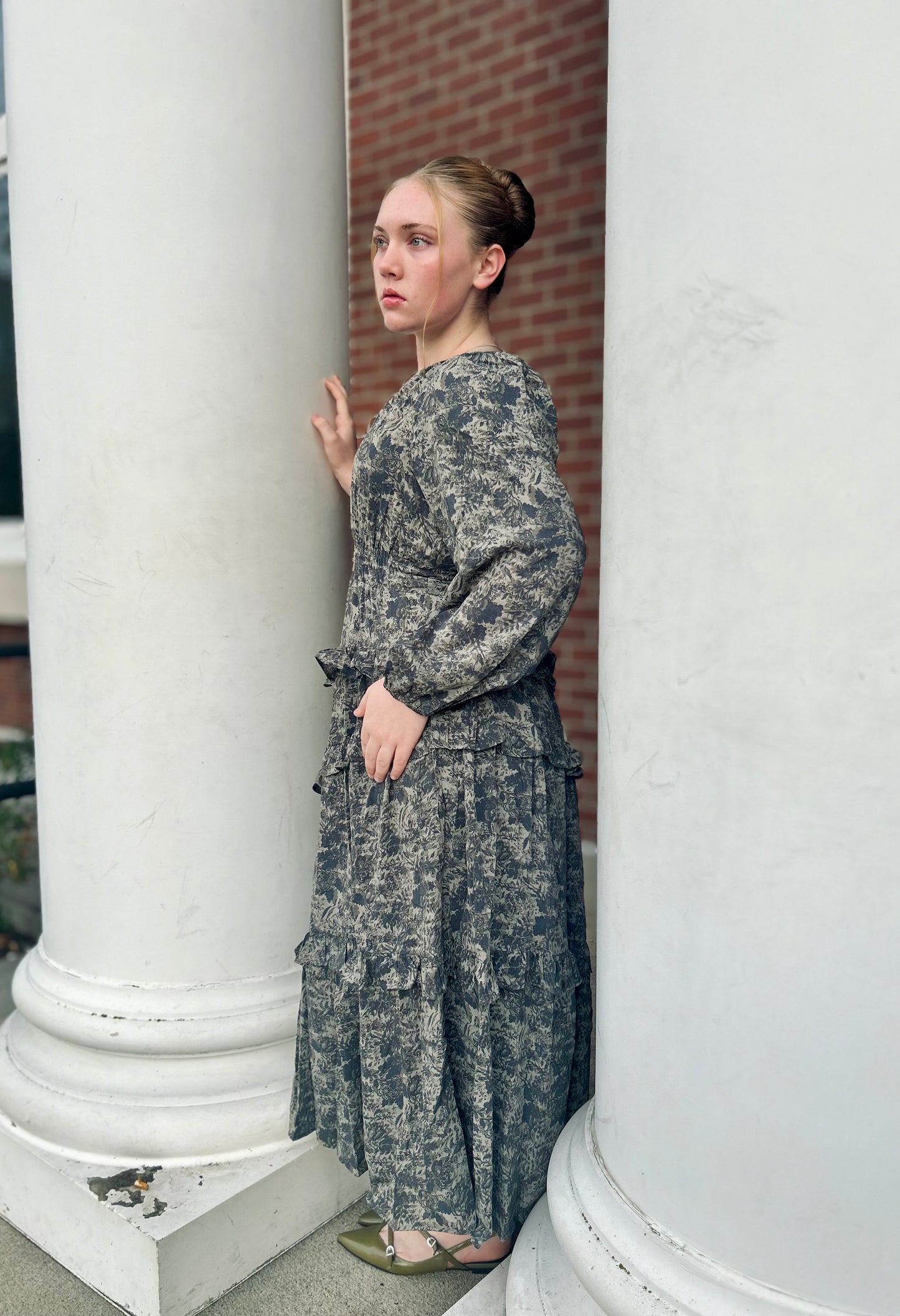 Ruffle Tiered Maxi Dress