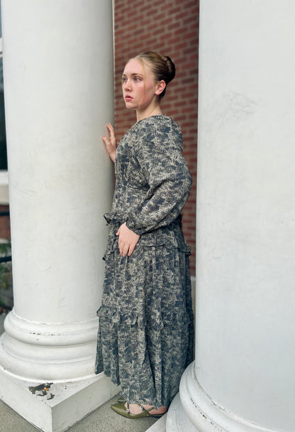 Ruffle Tiered Maxi Dress