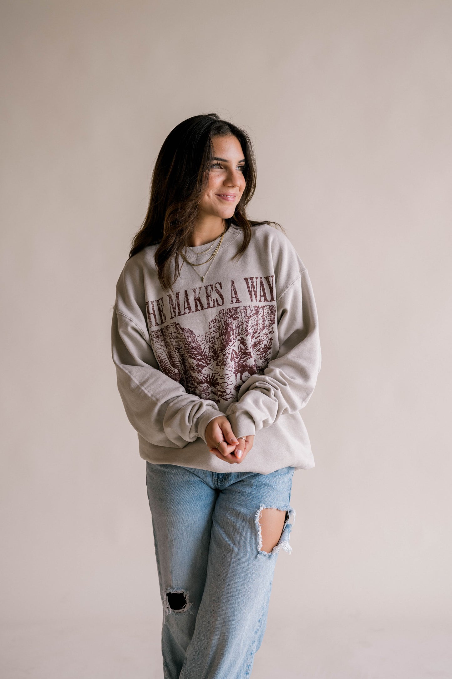 He Makes A Way Pullover