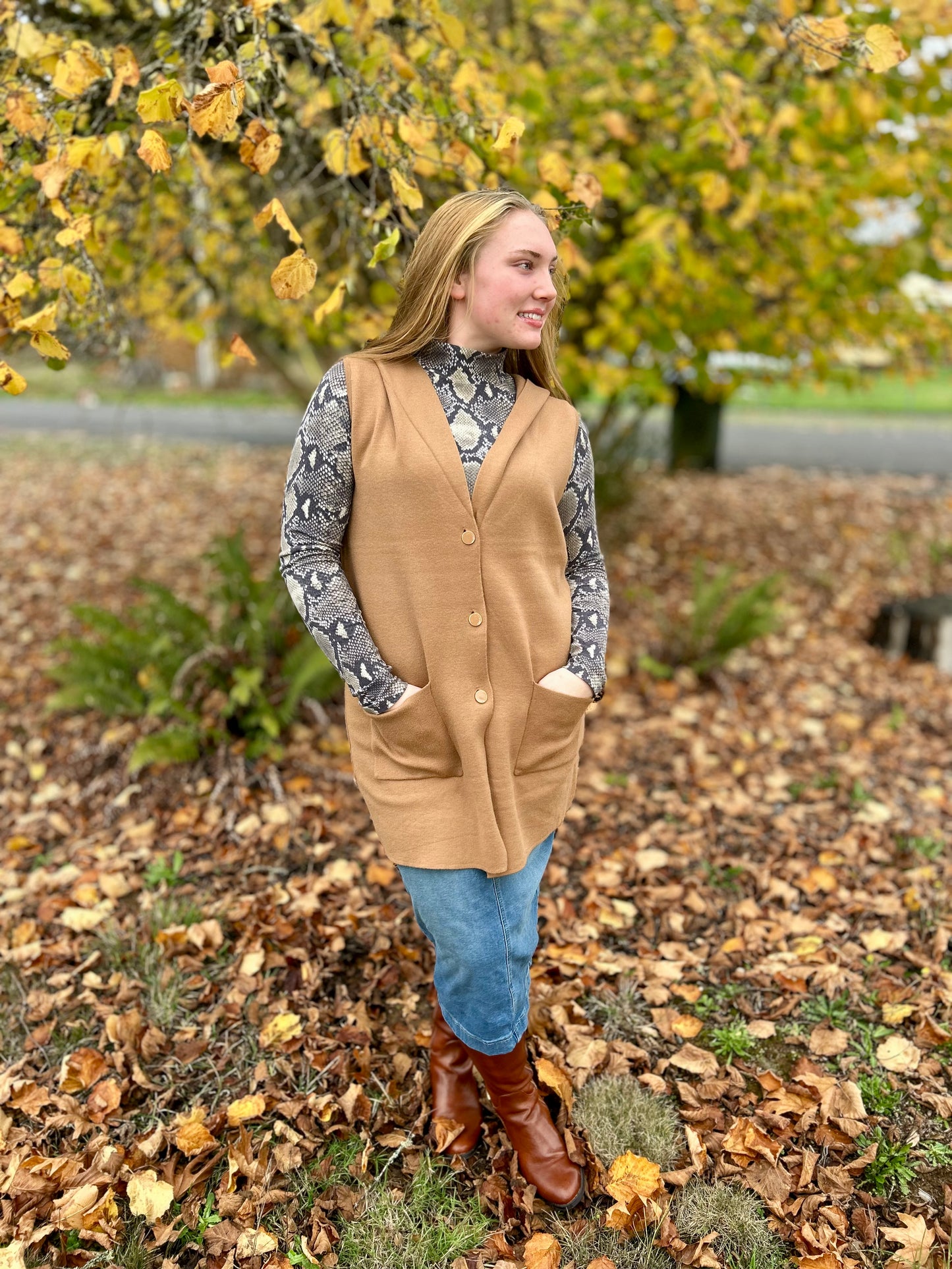 Carmel Cardigan Vest