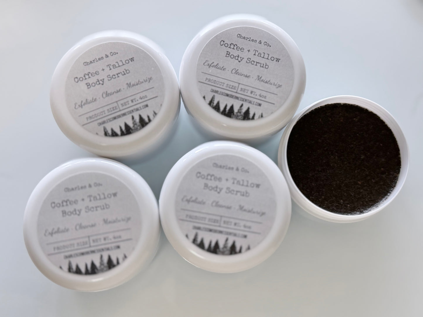 Bundle 5 Coffee & Tallow Face Scrub