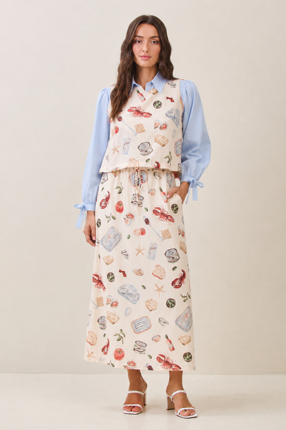Southern Charm Top & Skirt Set