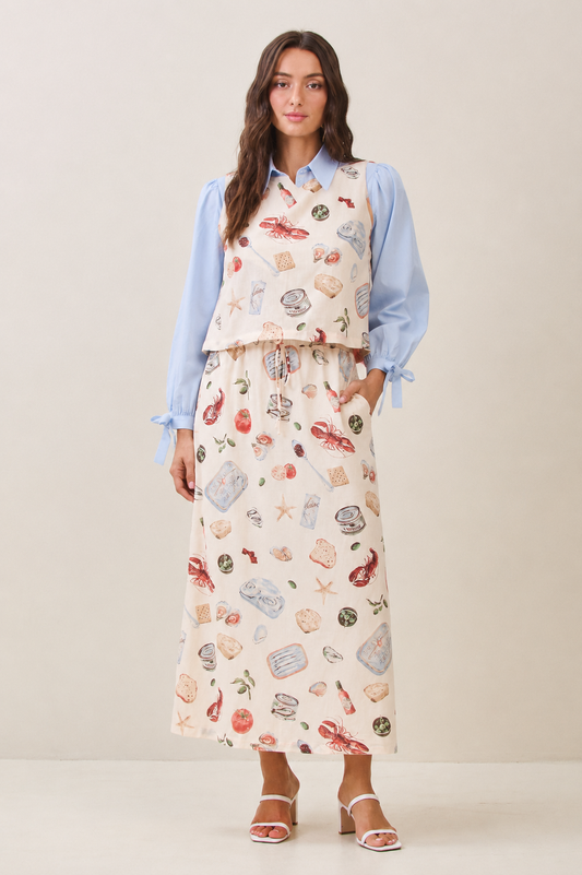 Southern Charm Top & Skirt Set