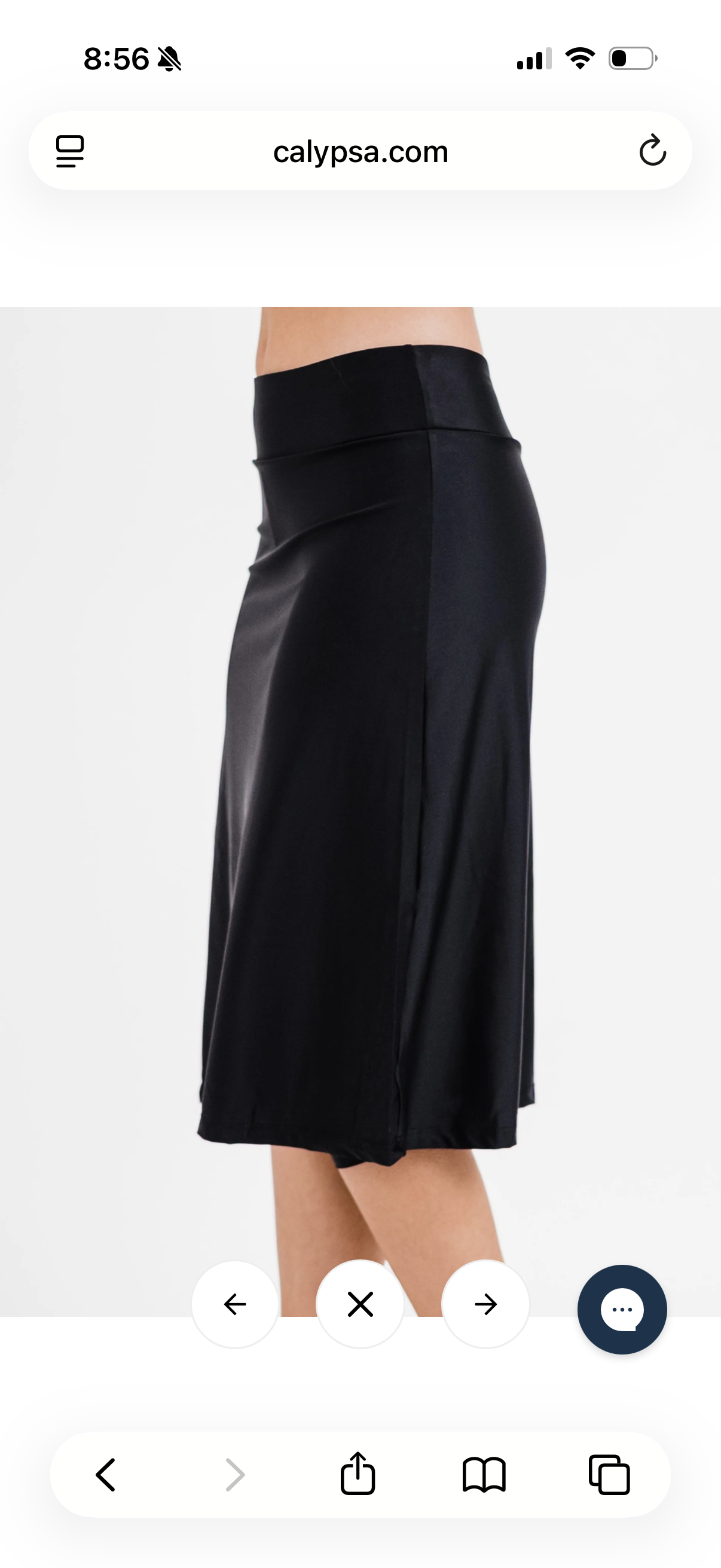 Calypsa Long Swim Skort - Multiple Colors