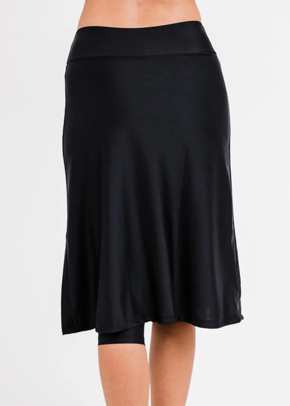 Calypsa Long Swim Skort - Multiple Colors