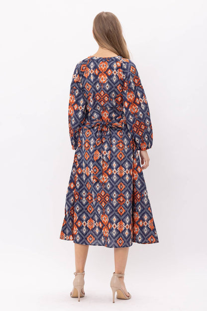 Aztec Midi Dress - PRE ORDER