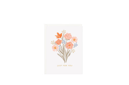 Just For You Bouquet Mini Card