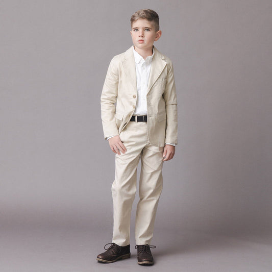 Boys Linen Suit