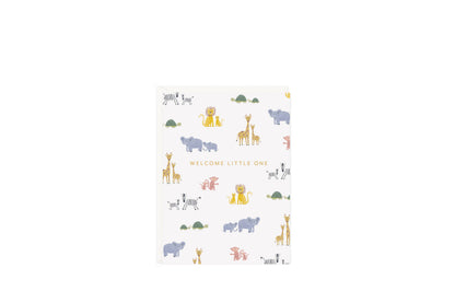 Welcome Animals Mini Card
