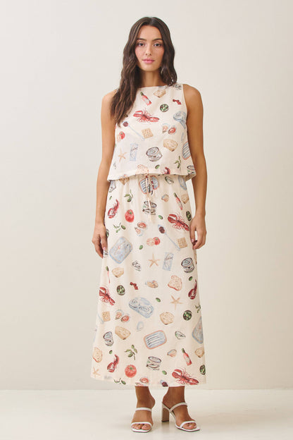 Southern Charm Top & Skirt Set